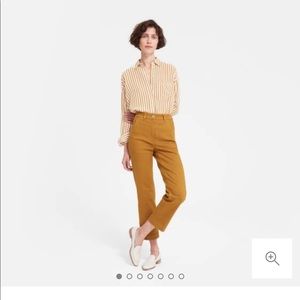 Everlane straight leg crop pants